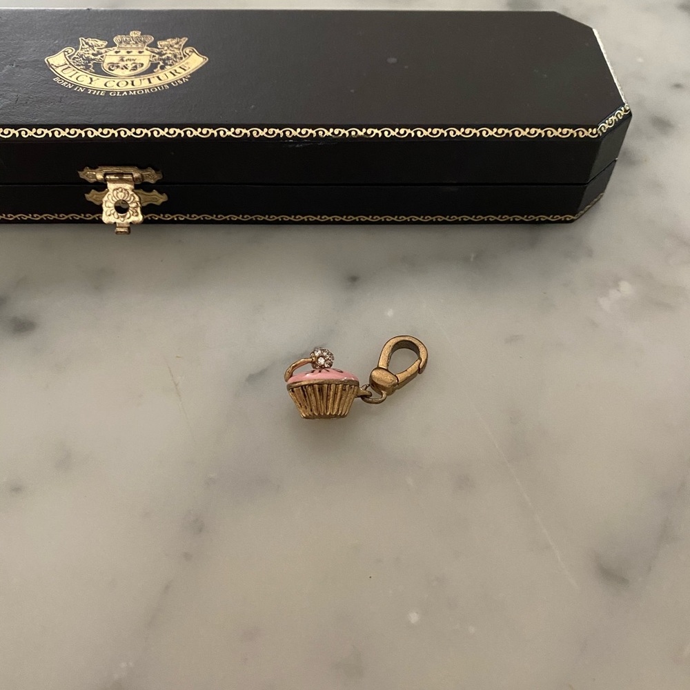 Juicy couture cupcake charm for bracelet